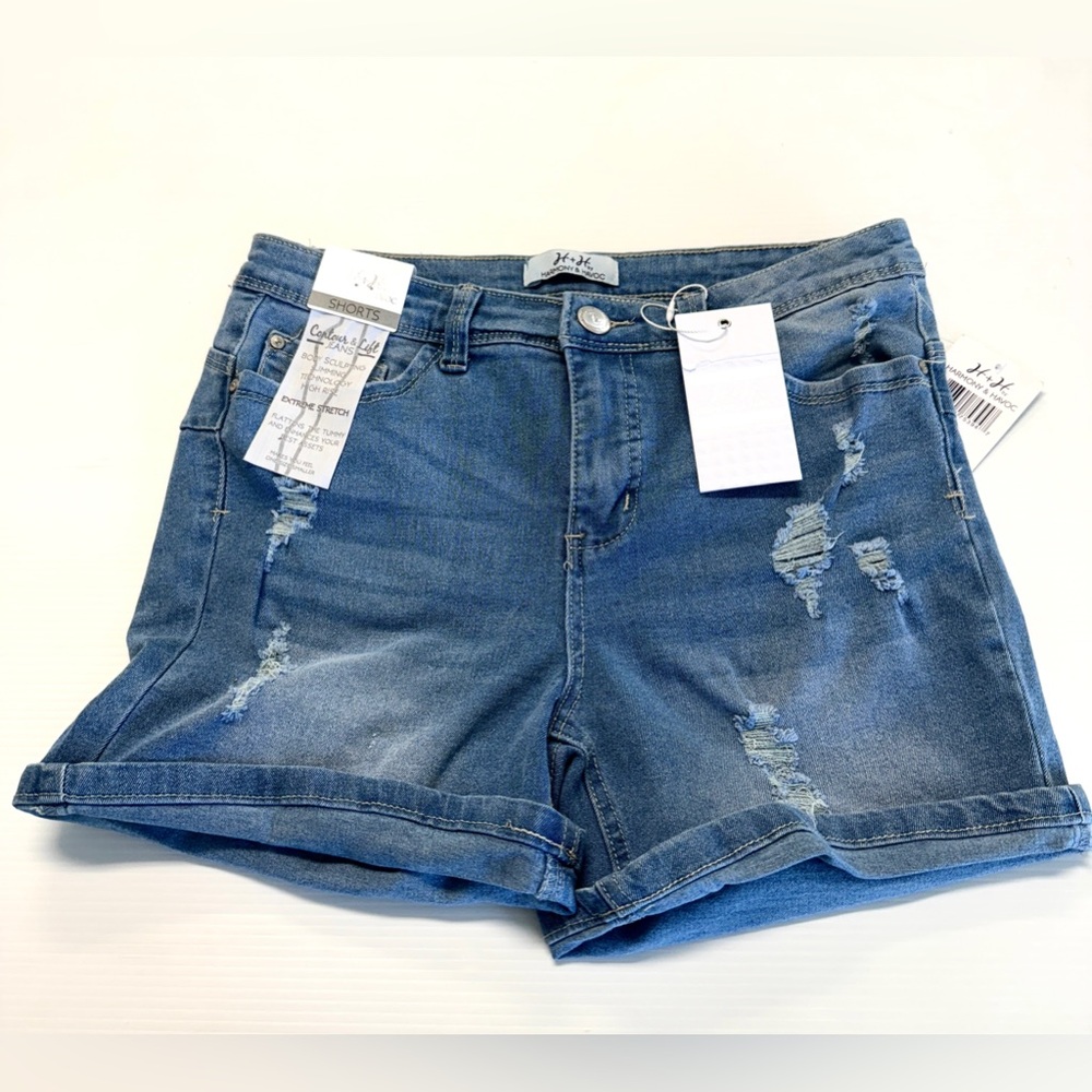 NWT  Harmony & Havoc Denim Shorts Size 6